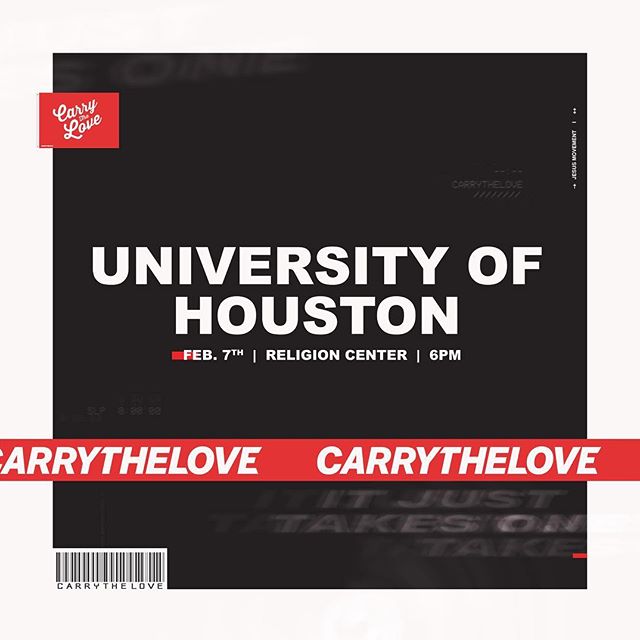 Carry The Love is happening TONIGHT 6p!!