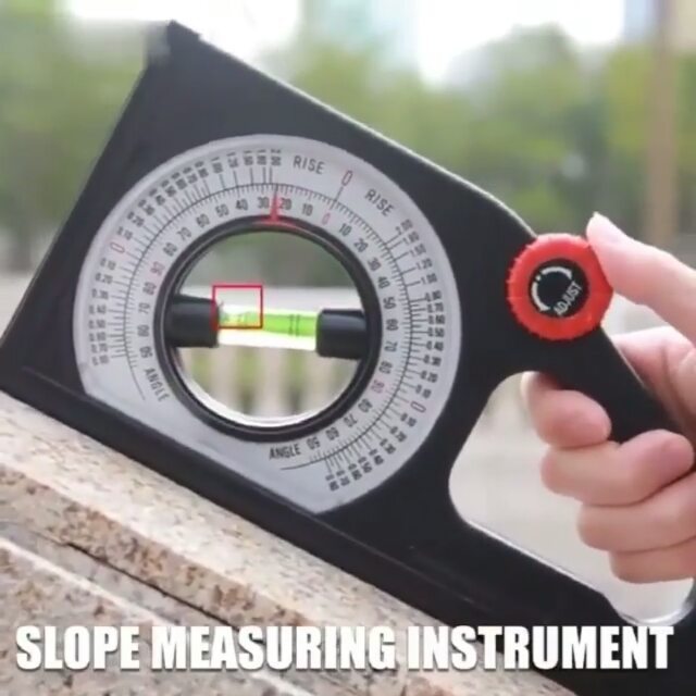 Slope measuring tool, simple but handy and effective in construction and engineering 
DM for credit or removal request ( no copyright intended ) 🔗 All rights and credits reserved to the respective owner(s).
Source:@civil__engineering ---------------------------------------------------
Repost: @techextent
----------------------------------------------------
Follow me: @control_sys 📈 🙏.