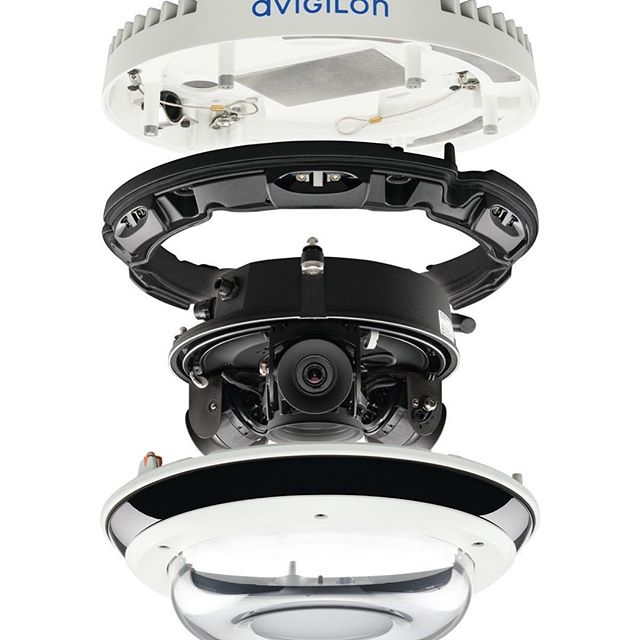 Our H4 Multisensor offers increased flexibility from its modular design, allowing you to cover all angles at all times. Learn more (link in bio) #AvigilonCameras #AvigilonMultisensor.