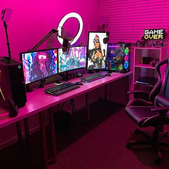 What do you think of this lighting
Tag your friends who would like to see this
Comment your reaction below
Follow @gamin_setups for more gaming setups inspiration
#gaming #gamingpc #mechanicalkeyboards #playstation #ps4 #xbox #xboxonex #pcgamer #rgb #rgblights #pccase #monitor #gamingmouse #gamingmousepad #gamingsetup #gamingchannel #gaminglife #gamer #gamergirl #gamingroom #battlestation #gamingstation #gamingsetupadvice #gamingchair.