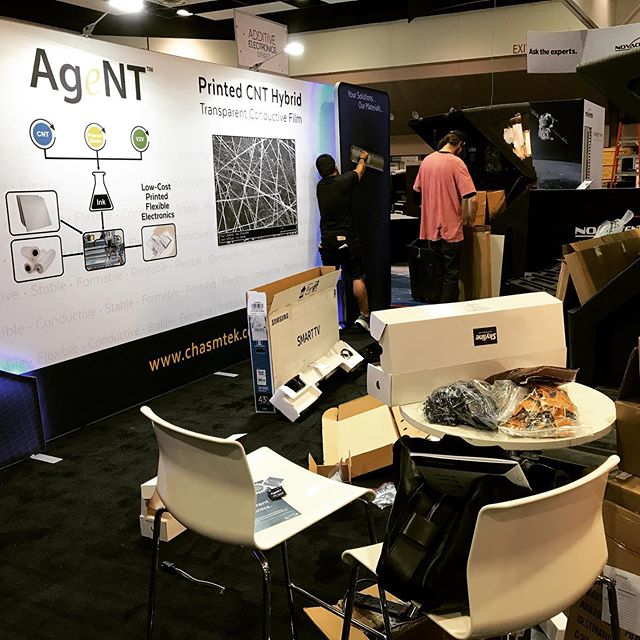 The storm before the storm - hope to see you tomorrow @idtechexshow booth #I07 Santa Clara Convention Center. #electronicmaterials #transparentconductivefilms #transparentconductiveinks #smartsurfaces #interactivedisplay #environmentalmonitoring #nanomaterials #carbonnanotube #touchscreens #touchsensors #rfenergy #iotantennas #inmoldelectronics #lithiumionbattery #indiumtinoxide #ITO #batterymaterials #swcnt #nanotechnology #carbonnanomaterials #cnt #printedelectronics #advancedmaterials #smartmaterials #NanoElectronics #nanotubes #flexibleprintedelectronics #transparentheaters.