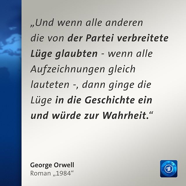 Vor 70 Jahren erschien George Orwells 