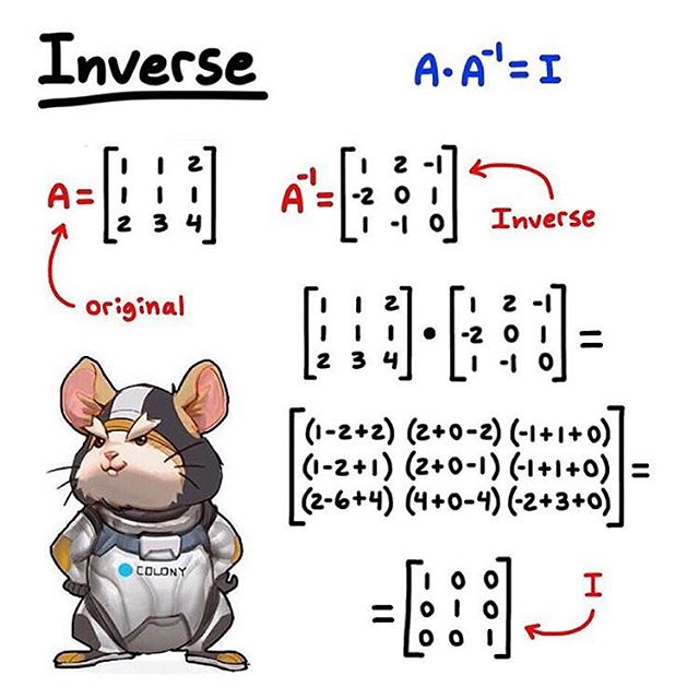 Linear Algebra - Inverse of a matrix.