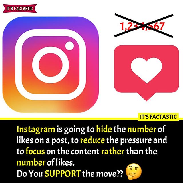 Can You SEE the Number Of LIKES on any Post?!🤔😳
.
-
FOLLOW @facts_memes_quotes 
FOLLOW @facts_memes_quotes 
For More!
FACTS | MEMES | QUOTES | MORE
.
-
#instagramlikes #likesinstagram #supporters #policy #newupdate #focusonthegood #newlifestyle #reduce #pressure #contentcreation #ItsFactastic.