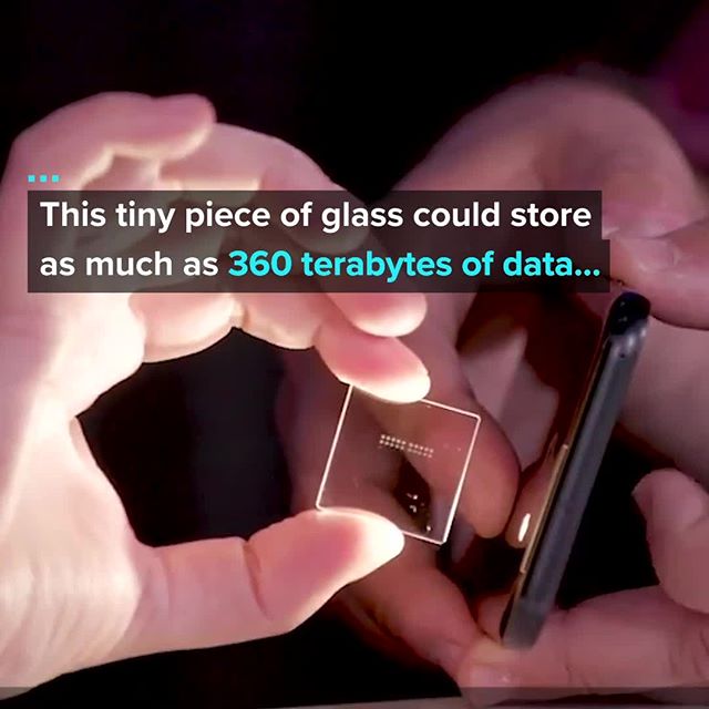 Who knew we could face a data shortage? Microsoft's research division is developing something that would serve as a potential solution to the internet's impending data shortfall. So far, the research division has created a tiny piece of glass that could potentially hold 360 terabytes of data. This small invention...⁠
⁠
💎 Is made of quartz⁠
💎 Stores data in three-dimensional nanostructures called 