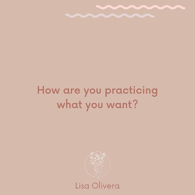 How are you practicing what you want?
I’ve been journaling/reflecting on this question and it reveals a lot.
First of all, knowing what you want is tricky if you’re not used to paying attention to what you want, if your wants haven’t mattered in the past, or if you’ve felt unworthy of your wants.
Secondly, reckoning with knowing what you want and the ways you aren’t in alignment with actions towards that want is confronting — so much so that we often avoid getting what we want because it means we have to put in the work, and putting in the work isn’t comfortable.
Do you want to talk more kindly to yourself? The practice is noticing when you aren’t and choosing something different.
Do you want to meditate? The practice is choosing to meditate when you’re able to.
Do you want to spend less time on your phone? The practice is keeping your phone away as often as possible.
Do you want to read more? The practice is scheduling time to read and picking up your book.
Do you want to cultivate more nourishing relationships? The practice is putting yourself in the way of community.
Do you want to ________? The practice is _________.
(These, of course, are just examples)
Practicing doesn’t mean it’s easy, simple, or straight-forward. Practice doesn’t mean we’ll get everything we want. Practice doesn’t mean it will happen quickly or with instant gratification.
What practice means is that we have enough respect for ourselves to make choices that align with what we’re wanting, over and over again, even when we falter or get off course.
Practice means not needing to get it “right” every time, be perfect, or go according to plan. It means choosing to practice it, again and again, for the rest of time. Because I think that’s the only option, really.
How are you practicing what you want?
How are you moving towards what you want?
How are you honoring what you want by aligning your actions with it?
How is life getting in the way, and what needs to shift to make it a little easier?
How are you letting your wants matter?
Questions to reflect on alone or with support. Cheers to our wants, and our practice, mattering. ✨.