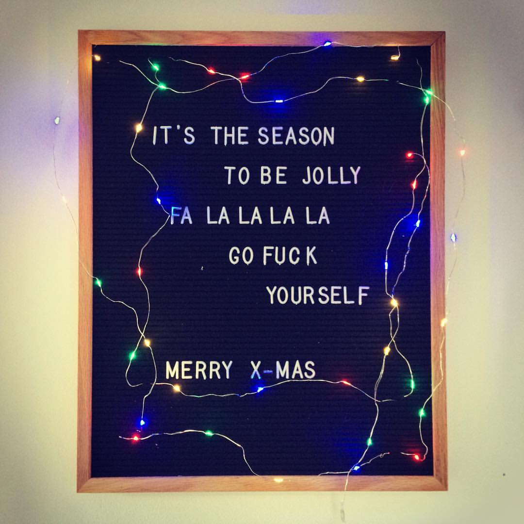 I&rsquom totally in a christmas mood! Happy holidays! #christmasmood #christmas #xmas #holidayspirit #christmasdecoration #inthetoilet #falalalala #motherfuckers #gladthatthekidsdontknowhowtoread #mostwonderfultimeoftheyear #hystericlights #loveit #fuckit